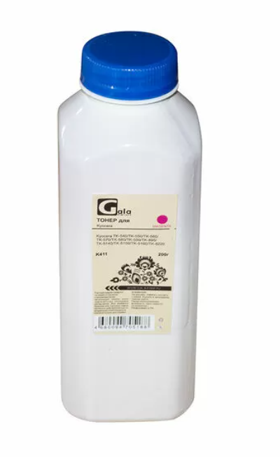 Тонер GalaPrint GP_TNR_U_K411_M_200_P GP-TK-540/550/560/570/580/590/895/5140/5150/5160/5220/5230/5240/5270/5280/5290/8115 для принтеров Kyocera Mita F