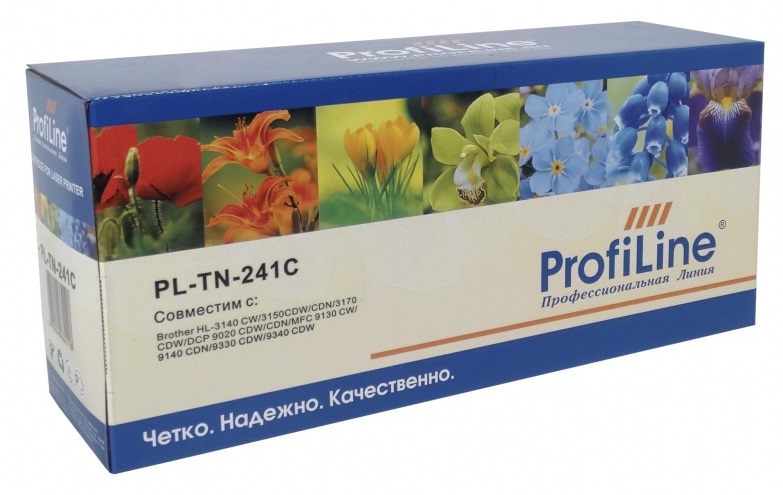 Картридж ProfiLine PL-TN-241C  для принтеров Brother HL3140CW/3170СDW/DCP9020CDW/MFC9330CDW 1400 копий ProfiLine PL_TN-241C_C