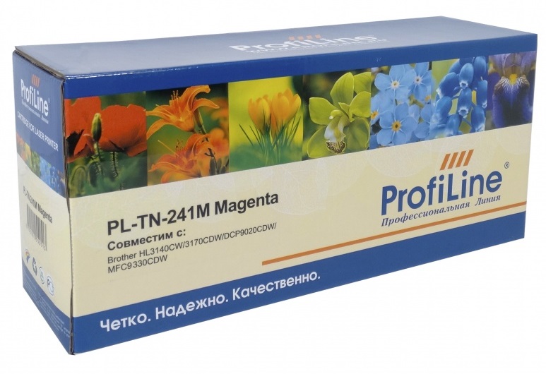 Картридж ProfiLine PL-TN-241M  для принтеров Brother HL3140CW/3170СDW/DCP9020CDW/MFC9330CDW 1400 копий ProfiLine PL_TN-241M_M