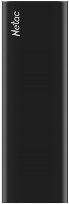 Внешний SSD USB 3.2 Gen 2 Type-C Netac NT01ZSLIM-001T-32BK Z Slim 1TB 520/480MB/s aluminium