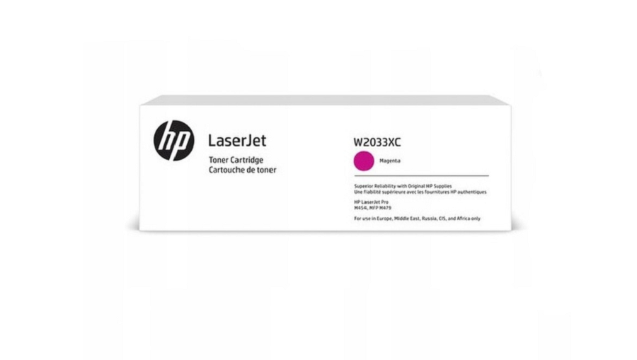 Тонер-картридж HP 415X W2033XC пурпурный (6000стр) Color LaserJet Pro M454dn, dw, nw, МФУ M479dw, fdn, fdw, fnw