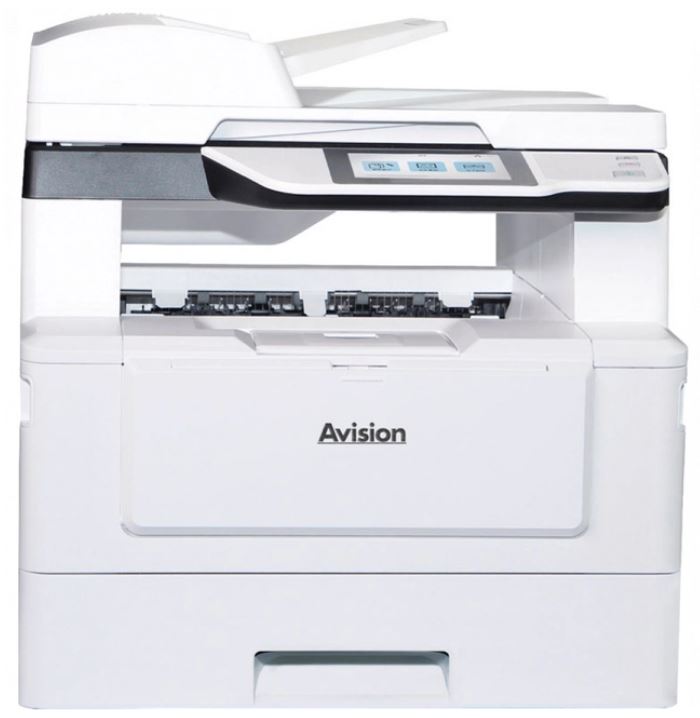 МФУ лазерное черно-белое Avision AM43A Plus 000-1078-0KG A4, 43 стр/мин, 1.2, 2048, дуплекс, tray 550+10, ADF 75, USB, Eth