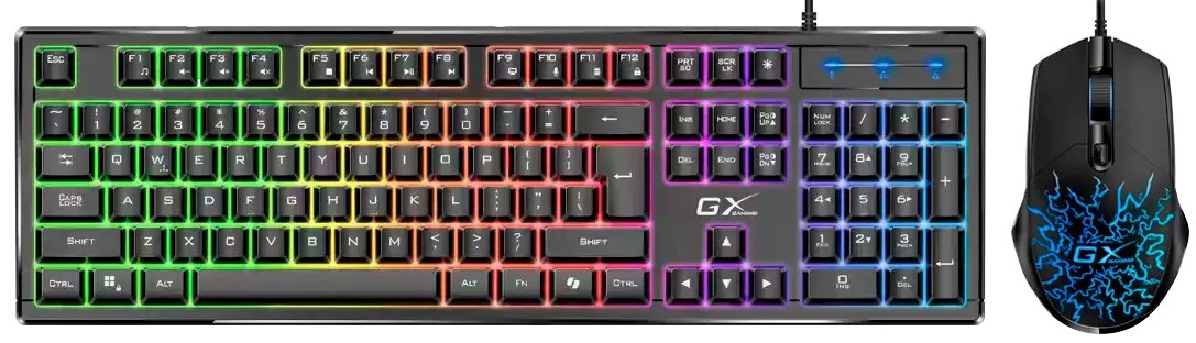 Клавиатура и мышь Genius Scorpion KM-GX3 31330011402 RGB