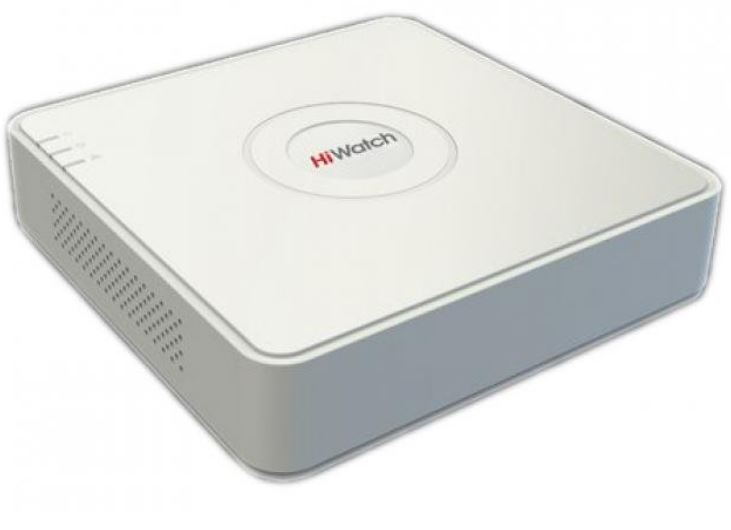 Видеорегистратор HiWatch DS-N204P +  4 камеры DS-N204P + 4 камеры