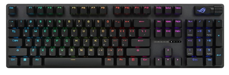 Клавиатура ASUS XA14 ROG STRIX SCOPE II X 90MP03XF-BKRA00 NX Snow V2 ABS 100% USB