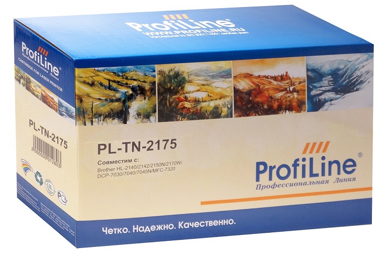 Картридж ProfiLine PL-TN-2175  для принтеров Brother HL-2140/2142/2150N/2170W/DCP-7030/7040/7045N/MFC-7320 2600 копий ProfiLine PL_TN-2175