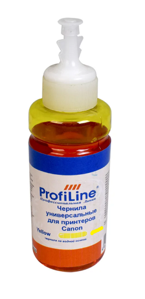 Чернила ProfiLine PL_INK_U_C_Y_1*30ml для принтеров Canon универсальные 1*30 мл Yellow водн