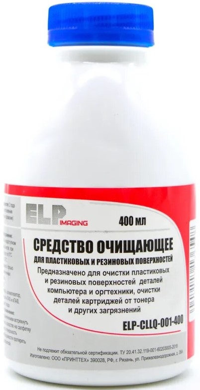 Средство чистящее ELP ELP-CLLQ-001-400 для очистки и восстановления пластиковых и резиновых поверхностей (фл. 400 мл)