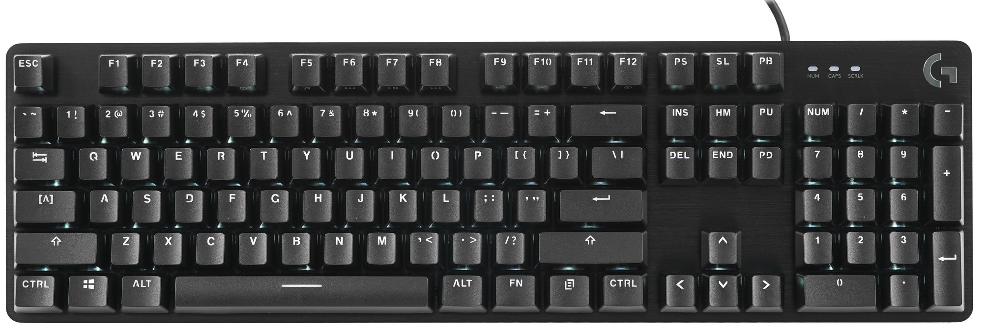 Клавиатура Logitech G412 SE 920-010440 черная