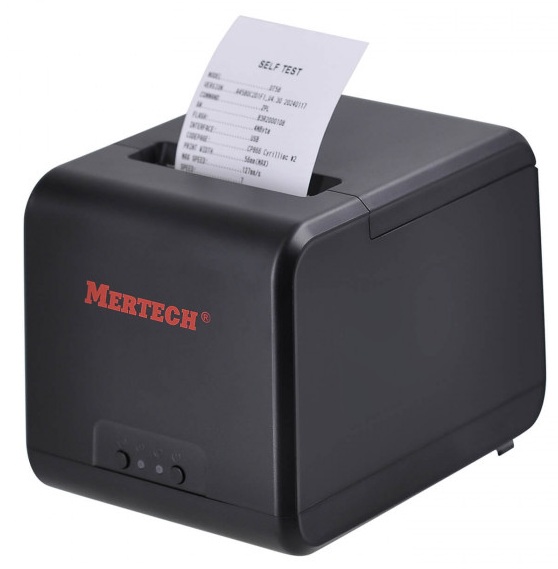 Термопринтер Mertech DT58 TEMO 203dpi, USB, Black Mertech 4646