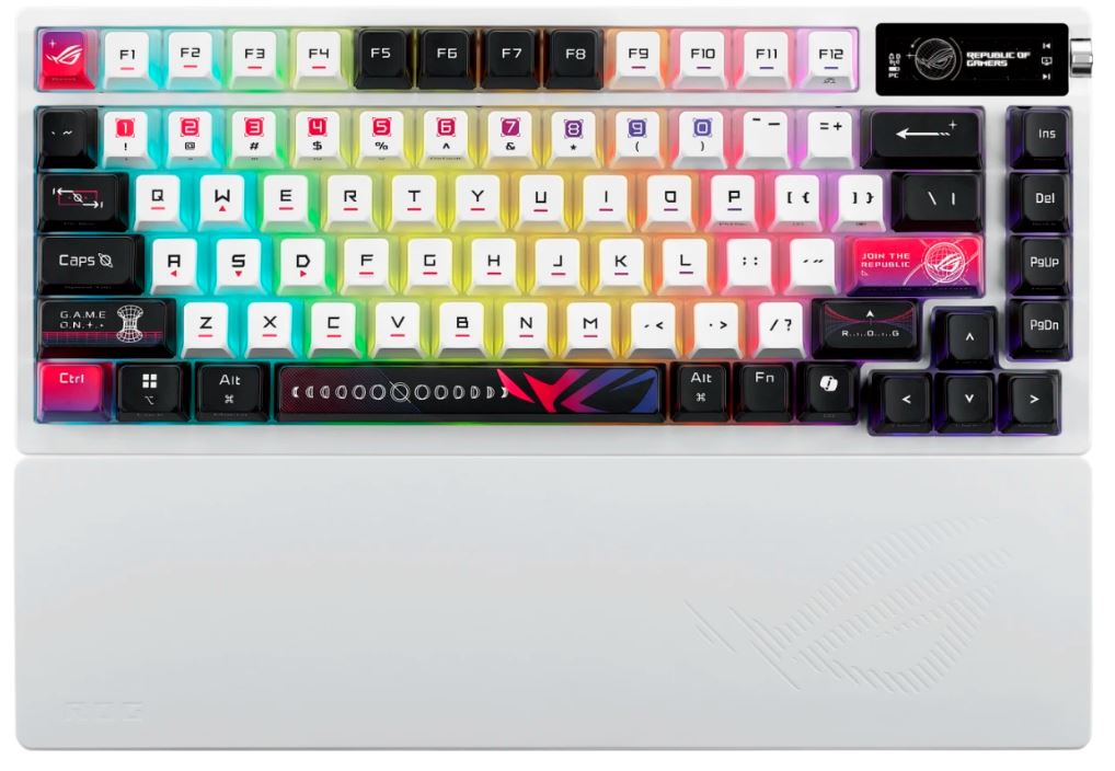 Клавиатура ASUS M704 ROG AZOTH X 90MP044F-BKRA30 NXSWV2/RU/PBT (1000853016)