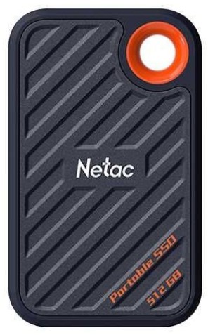 Внешний SSD USB 3.2 Gen 2 Type-C Netac ZX20 II 512GB 2000/1800MB/s NT01ZX20II-512-32BK