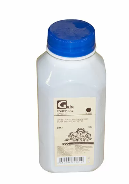 Тонер GalaPrint GP_TNR_D113_65_P GP-CB435/CE278/CF283 для принтеров HP LaserJet M125/M200/M1130/M1210/M1536/P1002/P1600/P1606 65гр (D113)