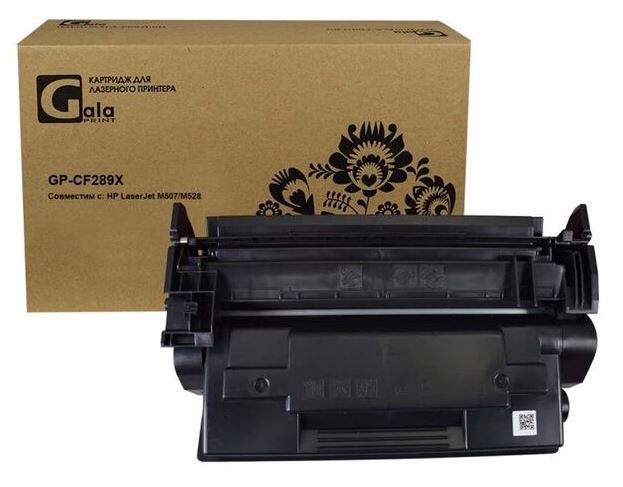 Тонер-картридж GalaPrint GP_CF289X/056_no_chip (№89X) для принтеров HP LaserJet M507/M528 без чипа 10000 копий