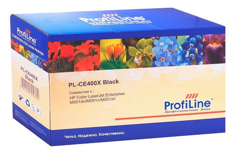 Картридж ProfiLine PL-CE400X Картридж  для принтеров HP Color LaserJet Enterprise M551dn/M551n/M551xh Black 11000 копий ProfiLine PL_CE400X_BK