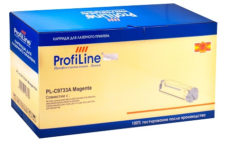 Картридж ProfiLine PL-C9733A  для принтеров HP LJ 5500/5550/ Canon LBP-2710/2810 Magenta 12 000 копий ProfiLine PL_C9733A_M