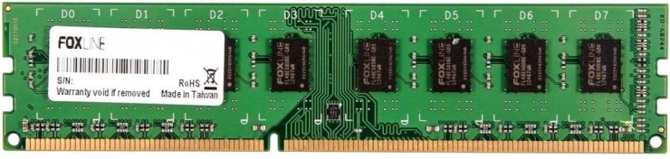 Модуль памяти DDR4 32GB Foxline FL3200D4EU22-32G PC4-25600 3200MHz CL22 ECC