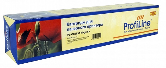 Картридж ProfiLine PL-CB383A  для принтеров HP Color LaserJet CP6015/CM6040 20000 копий Magenta ProfiLine PL_CB383A_M