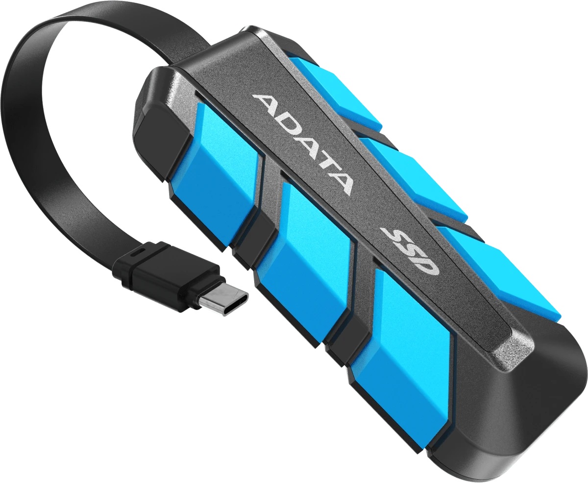 Внешний SSD USB 3.2 Gen 2 Type-C ADATA SC740 500GB, 1050/1000M/s SC740-500G-CBU