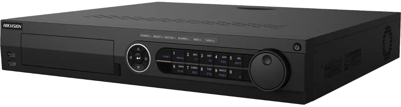 Видеорегистратор HIKVISION iDS-7332HQHI-M4/S 32-х канальный гибридный HD-TVI для аналоговых, HD-TVI, AHD и CVI камер + 16 каналов IP 6Мп (до 48 канало