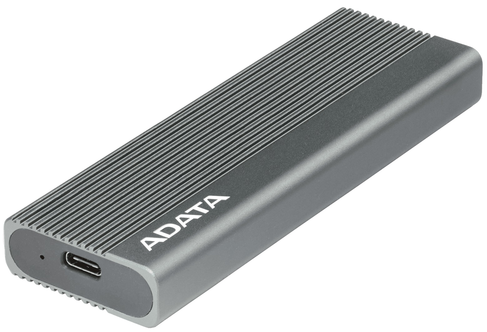 Внешний корпус ADATA EC680 для SSD M.2 USB 3.2, NVMe/SATA, RGB, Titanium Grey EC680-CCGY
