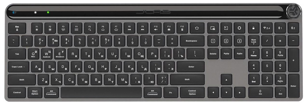 Клавиатура Wireless JLab Epic Black IEUKEPICKEYRBLK4