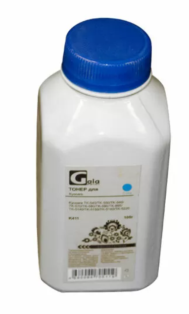 Тонер GalaPrint GP_TNR_U_K411_C_100_P GP-TK-540/550/560/570/580/590/895/5140/5150/5160/5220/5230/5240/5270/5280/5290/8115 для принтеров Kyocera Mita F