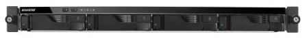 Сетевой накопитель данных ASUSTOR AS6504RD 90IX01H0-BW3S00 4Bay/Intel Atom C3538, 2.1GHz/8GB DDR4/noHDD,LFF(HDD,SSD),/2x1GbE(LAN)/4xUSB3.2