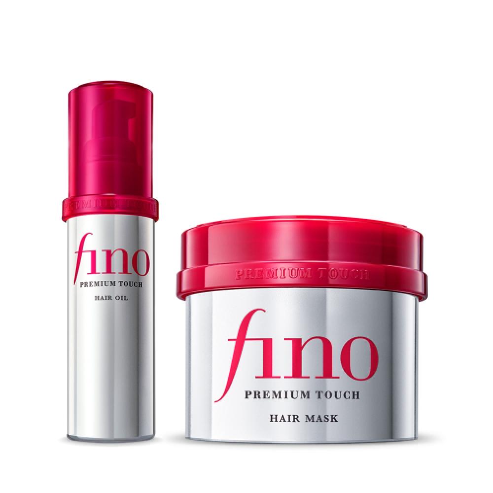 Fino Premium Touch Масло для волос+ Маска для волос FREE red Kcosme