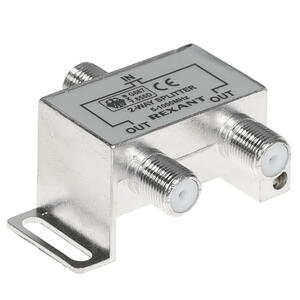 Сплиттер Rexant 05-6001 ТВ х 2 под F разъём 5-1000 МГц