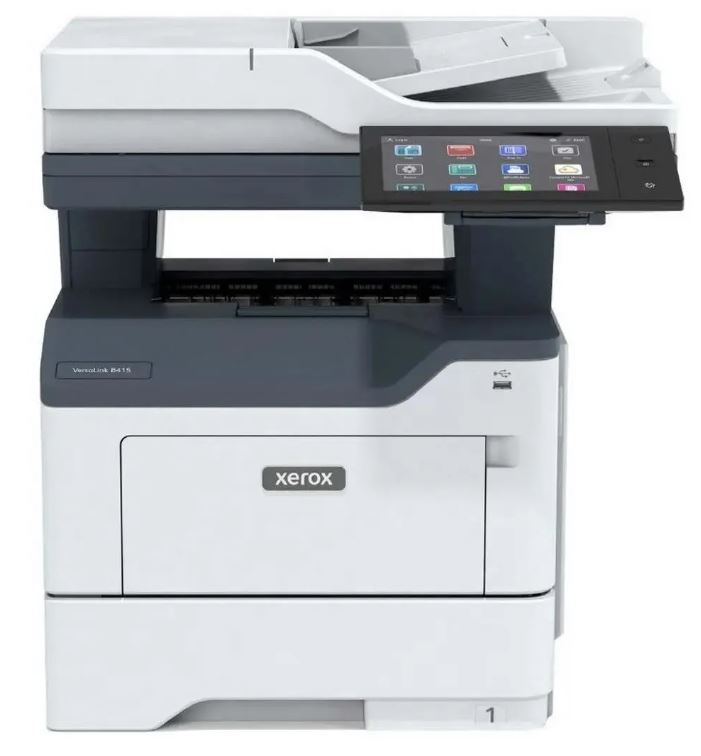МФУ Xerox VersaLink B415 A4, 47ppm, duplex, DADF, USB/LAN/Wi-Fi, tray 550+100 B415V_DN