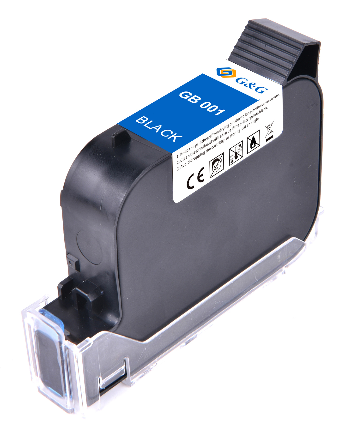 Термопринтер G&G GB-001BK GG Black fast-dry inkjet cartridge (GB-001BK)