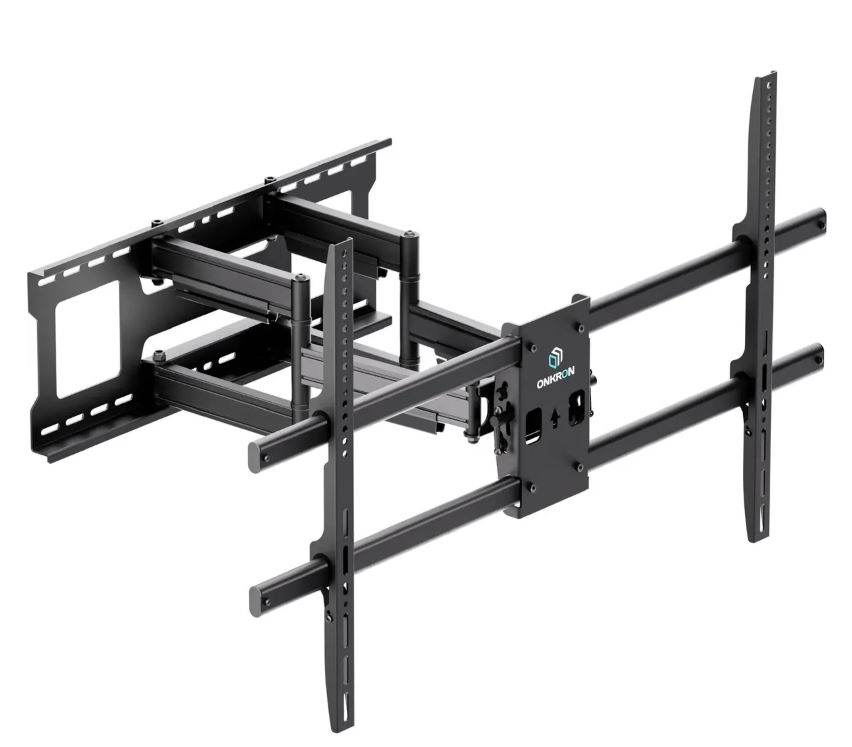 Кронштейн ONKRON 2058634 для телевизора M10 черный 42"-110" макс.100кг настенный поворотно-выдвижной и наклонный