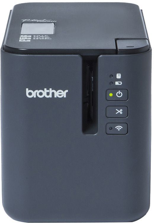 Принтер для печати наклеек Brother PT-P950NW стационарный светло-серый PTP950NWR1