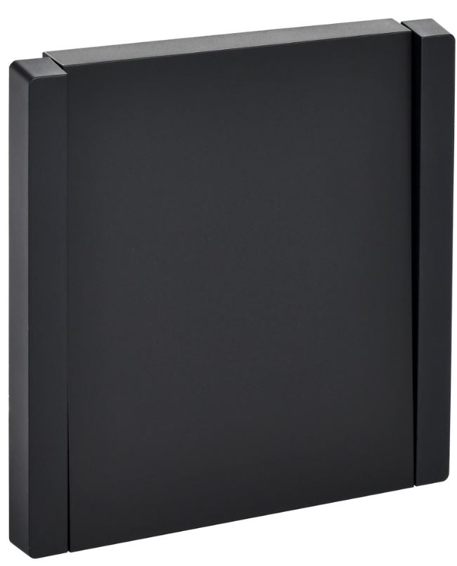 Выключатель одноклавишный IEK FP-V10-0-10-1-K02 FORTE&PIANO 10А FP101 черный