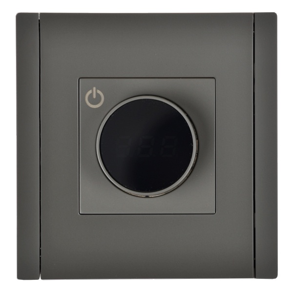 Термостат электронный IEK FP-RT11-K03 FORTE&PIANO с индикацией FP352 серый