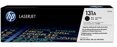 Картридж HP 131A CF210A для принтера LaserJet Pro 200 M251/MFP M276 (1600 page) черный