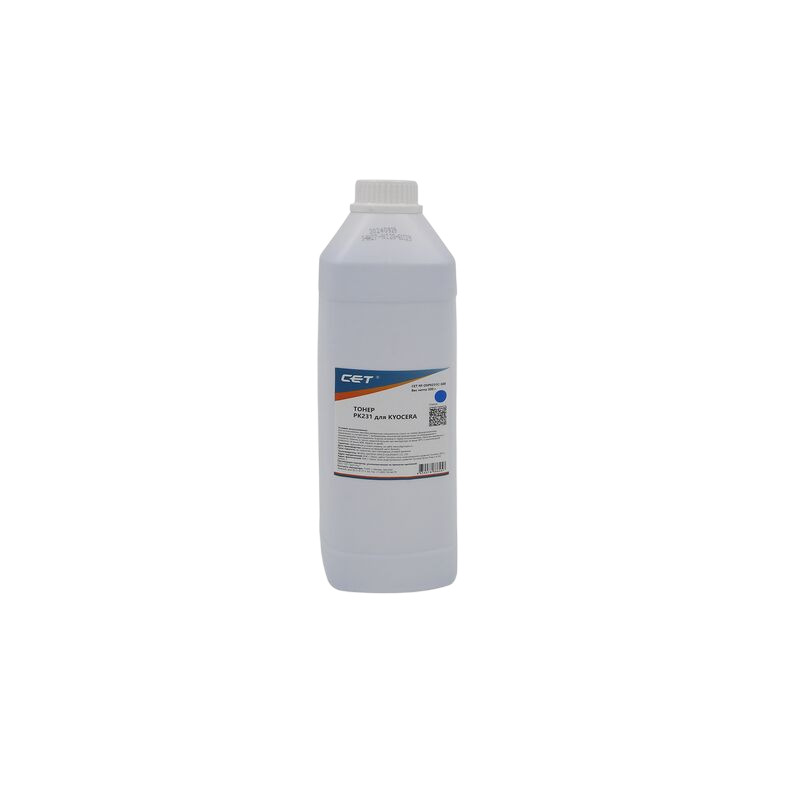Тонер CET PK231 OSP0231C-500 голубой бутылка 500гр. для принтера KYOCERA ECOSYS M8124cidn/8130cidn