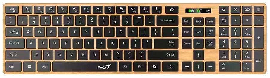 Клавиатура Genius SlimStar 7250BT 31320004402 Pine wood