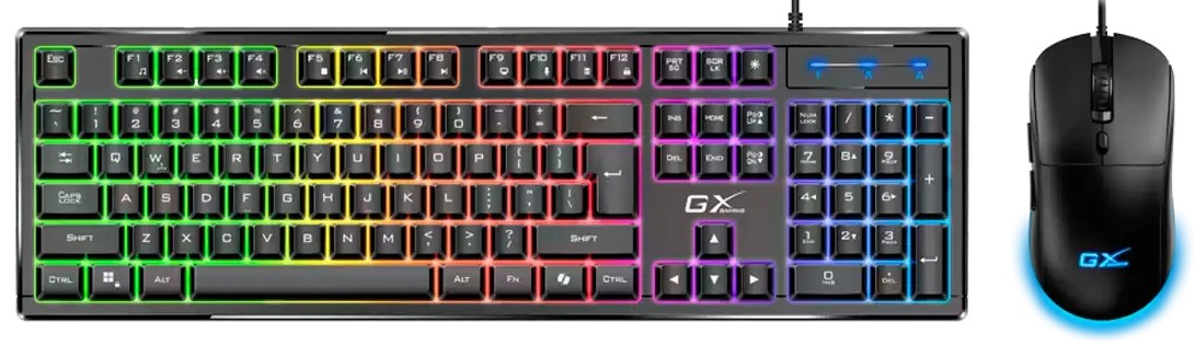Клавиатура и мышь Genius Scorpion KM-GX6 31330010402 RGB