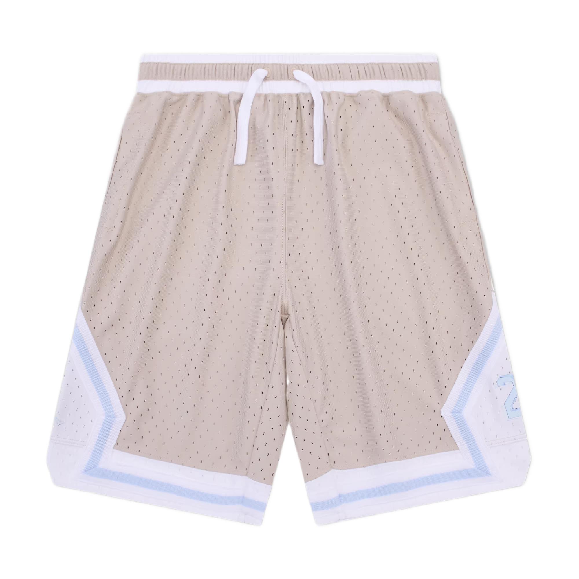 Шорты Jordan Dri-FIT Diamond Color Block Быстросохнущие Дышащие Влагоотводящие Детские шорты IW1457-236 S white