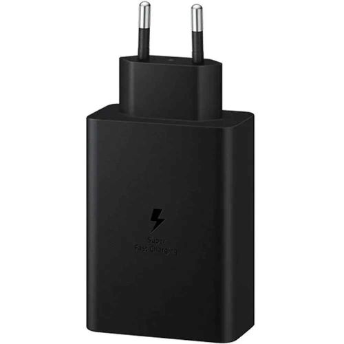Зарядное устройство сетевое Samsung EP-T6530NBEGEU 65W (2xUSB-C, 1xUSB-A) black