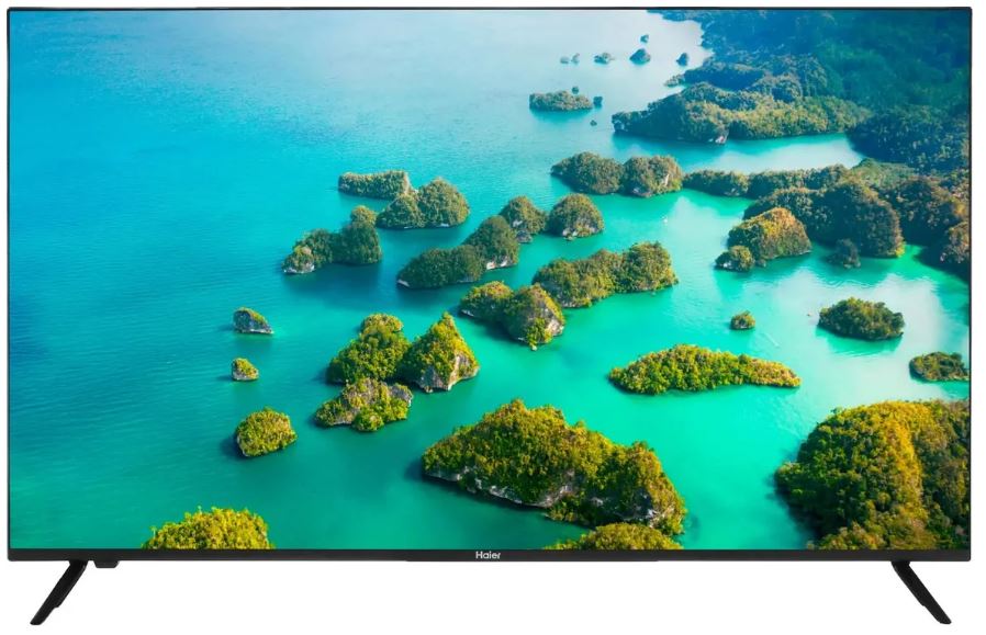 Телевизор Haier DH1ZQBM00RU черный LED LED S2 Frameless 4K UHD 60Hz MEMC DVB-T DVB-T2 DVB-C DVB-S DVB-S2 USB WiFi Smart TV