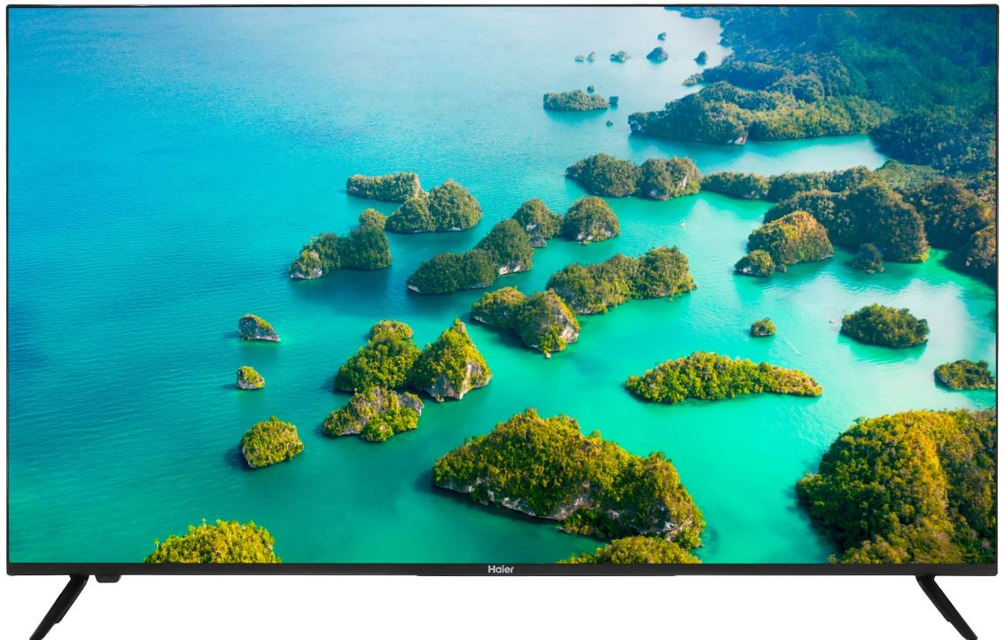 Телевизор Haier DH1ZR7M00RU 43" LED S2 Frameless черный 4K UHD 60Hz MEMC DVB-T DVB-T2 DVB-C DVB-S DVB-S2 USB WiFi Smart TV (RUS)