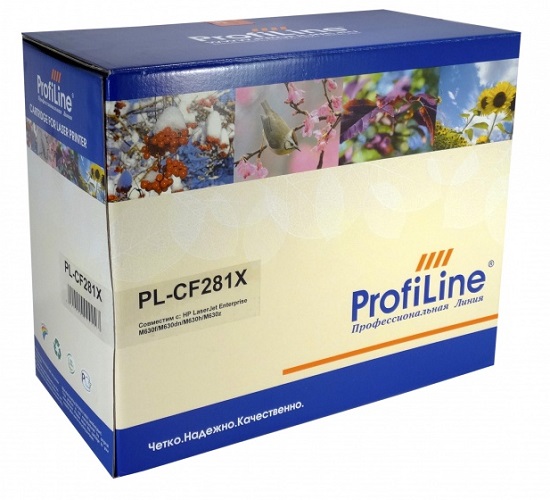 Картридж ProfiLine PL-CF281X  для принтеров HP LaserJet Enterprise M630z/M630dn/M630f/M630h/M605dn/M605n/M605x/M606dn/M606x 25000 копий ProfiLine PL_CF281X