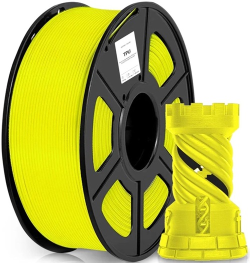 Пластик для принтера 3D Cactus CS-3D-TPU-0.8KG-YELLOW d1.75мм 0.8кг L336м 1цв.