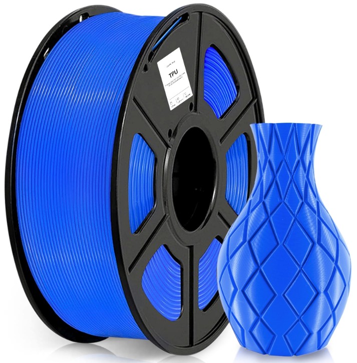 Пластик для принтера 3D TPU Cactus CS-3D-TPU-0.8KG-BLUE D1.77ММ 0.8КГ L336М 1ЦВ.