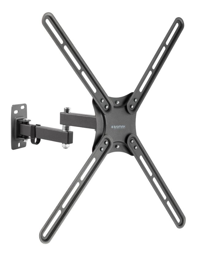 Кронштейн Kromax CORBEL-7 Kromax 90467 для телевизора черный 22"-65" макс.30кг настенный поворот и наклон