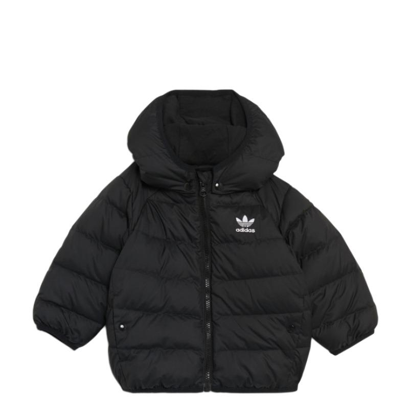 Пуховик и пальто Adidas для детей Верх Черный Детский H25221 74 black