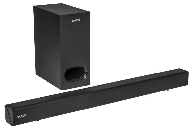 Саундбар Sven SB-2400DD SV-022242 черный (400Вт, DD, BT, HDMI, ПДУ, Optical, USB, дисплей, беспроводной сабвуфер)